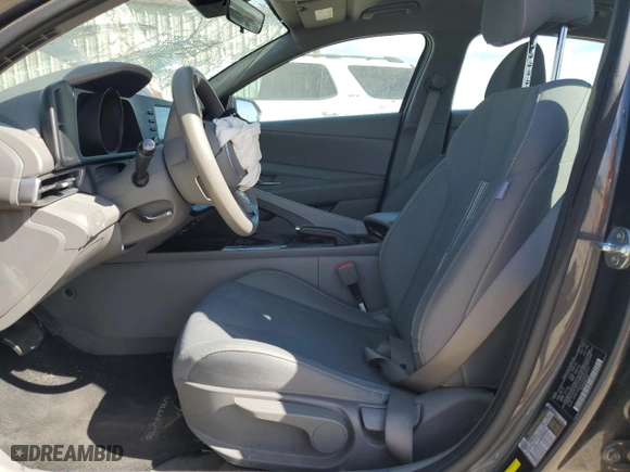 2021 Hyundai Elantra SEL with VIN 5NPLM4AG2MH039721, listed as a Copart auction lot 48356375 with 55,289 mi miles and Salvage Title. Bid and sale history available at carsss.com. Image 7.