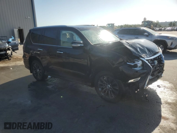 2023 Lexus GX 460 Luxury with VIN JTJGM7BX0P5341351, listed as a Copart auction lot 52144515 with 15,150 mi miles and Salvage title. Bid and sale history available at DreamBid. Image 4.