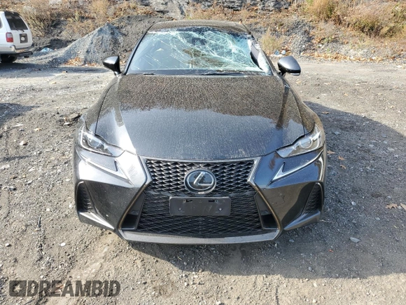 2020 Lexus IS with VIN JTHG81F29L5042405, listed as a Copart auction lot 78290474 with 34,179 mi miles and Salvage Title. Bid and sale history available at carsss.com. Image 5.