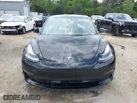 2022 Tesla Model 3 Long Range with VIN 5YJ3E1EB0NF286553, listed as a Copart auction lot 54076395 with 95,353 mi miles and Clean Title. Bid and sale history available at carsss.com. Image 5.