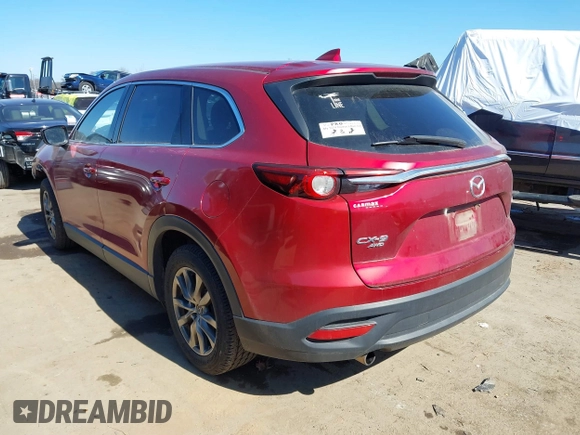 2018 Mazda CX-9 Touring with VIN JM3TCBCY9J0215077, listed as a IAAI auction lot 41639459 with 137,564 mi miles. Bid and sale history available at carsss.com. Image 3.