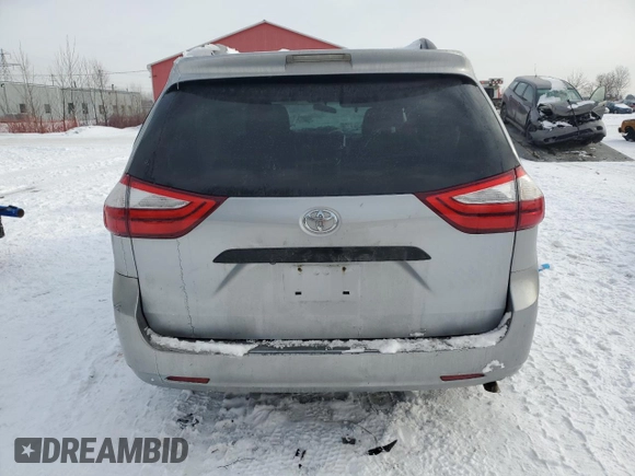 2016 Toyota Sienna L with VIN 5TDZK3DC5GS694814, listed as a Copart auction lot 44316025 with 149,886 mi miles and Salvage title. Bid and sale history available at DreamBid. Image 6.