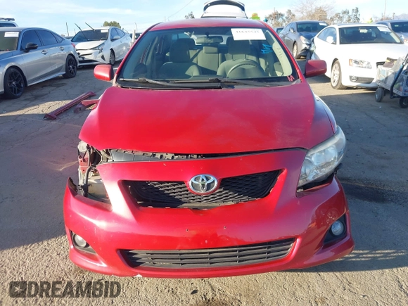 2009 Toyota Corolla with VIN 1NXBU40E19Z091295, listed as a IAAI auction lot 41645545 with 117,839 mi miles. Bid and sale history available at carsss.com. Image 13.