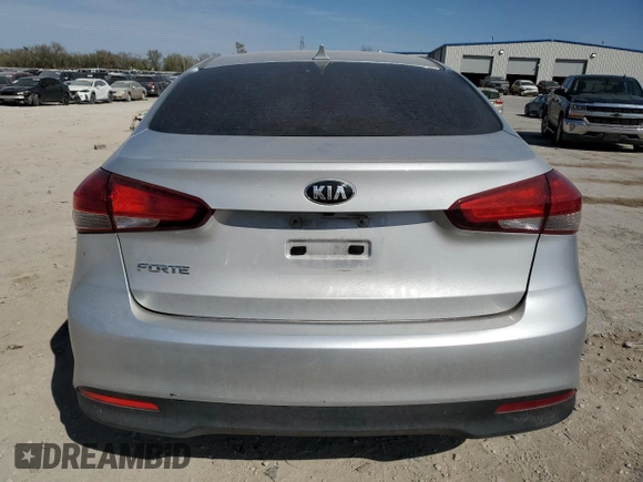 2018 Kia Forte LX with VIN 3KPFK4A76JE281026, listed as a Copart auction lot 49469545 with 87,787 mi miles and Salvage Title. Bid and sale history available at carsss.com. Image 6.