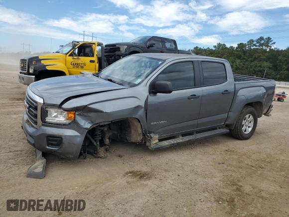 2019 GMC Canyon 2WD with VIN 1GTG5BEN2K1139267, listed as a Copart auction lot 73606404 with 158,288 mi miles and Salvage Title. Bid and sale history available at carsss.com. Image 1.
