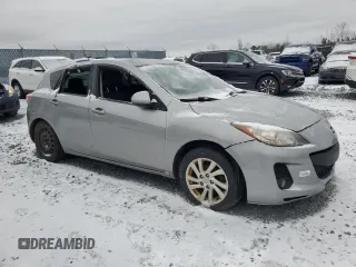 2012 Mazda 3 GX with VIN JM1BL1KF0C1598323, listed as a Copart auction lot 88100315 with Not Provided miles and Clean Title. Bid and sale history available at carsss.com. Image 4.