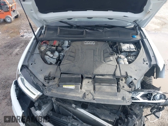 2017 Audi Q7 Premium Plus with VIN WA1LAAF70HD042719, listed as a IAAI auction lot 41653074 with 52,287 mi miles. Bid and sale history available at carsss.com. Image 10.