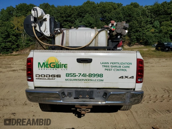 2003 Dodge Ram 2500 ST with VIN 3D7KU28D83G716408, listed as a Copart auction lot 70060014 with 118,994 mi miles and Clean Title. Bid and sale history available at carsss.com. Image 6.