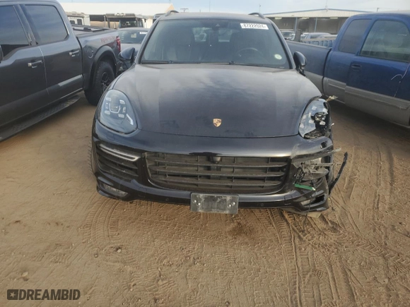 2017 Porsche Cayenne GTS with VIN WP1AD2A28HLA83870, listed as a Copart auction lot 87222024 with 48,476 mi miles and Salvage Title. Bid and sale history available at carsss.com. Image 5.