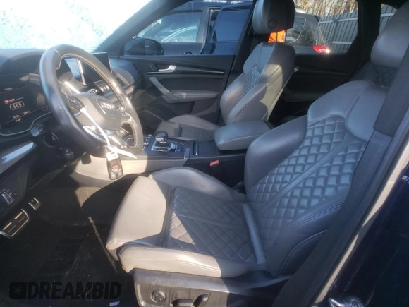 2019 Audi SQ5 Premium Plus with VIN WA1B4AFY3K2007154, listed as a Copart auction lot 82183923 with 76,753 mi miles and . Bid and sale history available at DreamBid. Image 7.
