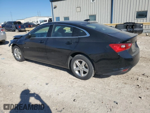 2022 Chevrolet Malibu LS with VIN 1G1ZB5ST5NF191756, listed as a Copart auction lot 47164355 with 23,802 mi miles and Salvage Title. Bid and sale history available at DreamBid. Image 2.