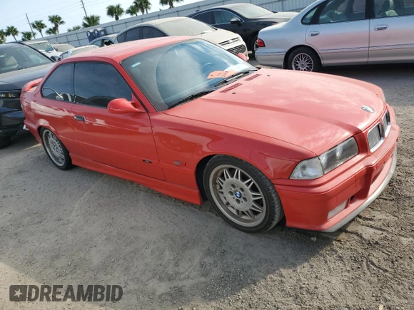 1995 BMW 3 Series M3 with VIN WBSBF932XSEH04586, listed as a Copart auction lot 75458534 with Not Provided miles and Non Repairable. Bid and sale history available at DreamBid. Image 4.