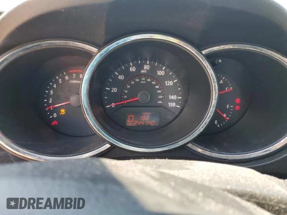 2011 Kia Sorento LX with VIN 5XYKT3A10BG106020, listed as a Copart auction lot 46151355 with 244,140 mi miles and Salvage Title. Bid and sale history available at DreamBid. Image 9.