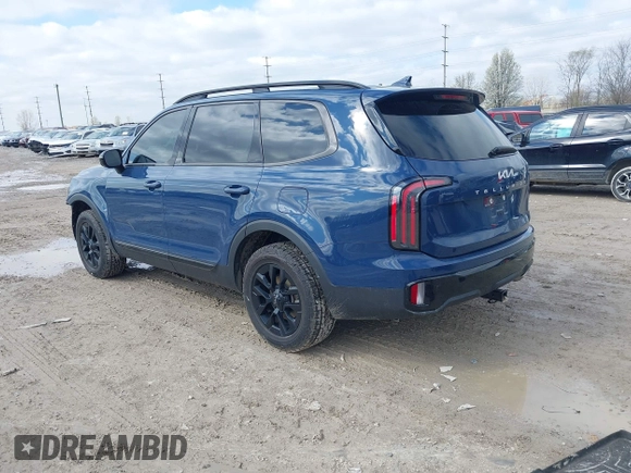 2024 Kia Telluride SX Prestige X-Line z VIN 5XYP5DGC4RG461605, wystawiony jako IAAI lot #41926195 z przebiegiem 13 811 mil mil oraz . Historia ofert i sprzedaży dostępna na DreamBid. Obrazek 3.