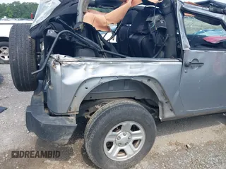 2014 Jeep Wrangler Sport with VIN 1C4AJWAG6EL192448, listed as a IAAI auction lot 42479738 with 44,848 mi miles and . Bid and sale history available at DreamBid. Image 6.
