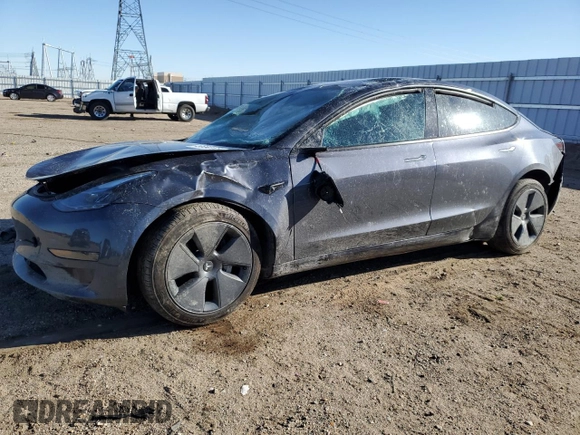 2023 Tesla Model 3 с VIN 5YJ3E1EA2PF655052, выставлен на аукционе Copart как лот 49684185 с пробегом 20 344 миль миль и Списание • Salvage title. История ставок и продаж доступна на DreamBid. Изображение 1.