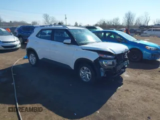 2020 Hyundai Venue SEL with VIN KMHRC8A32LU035900, listed as a IAAI auction lot 41862098 with 108,849 mi miles. Bid and sale history available at carsss.com. Image 1.