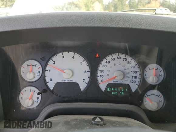 2008 Dodge Ram 2500 SLT with VIN 3D7KS28D58G239479, listed as a Copart auction lot 76667004 with 160,178 mi miles and Salvage Title. Bid and sale history available at carsss.com. Image 9.