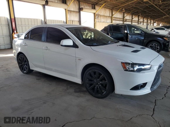 2011 Mitsubishi Lancer Ralliart with VIN JA32V6FV3BU002724, listed as a Copart auction lot 81912764 with 130,284 mi miles and Clean Title. Bid and sale history available at DreamBid. Image 4.
