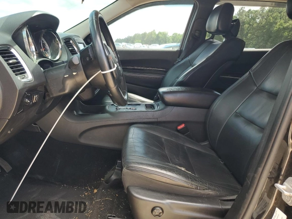 2013 Dodge Durango Crew with VIN 1C4RDHDG5DC664154, listed as a Copart auction lot 57149935 with 191,031 mi miles and Salvage title. Bid and sale history available at DreamBid. Image 7.