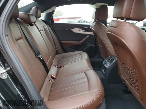 2017 Audi A4 Premium Plus with VIN WAUENAF45HN023471, listed as a Copart auction lot 67692272 with 99,806 mi miles. Bid and sale history available at carsss.com. Image 10.