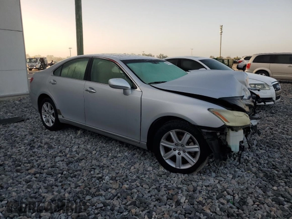 2008 Lexus ES with VIN JTHBJ46G382174662, listed as a Copart auction lot 52426855 with 114,495 mi miles and Salvage Title. Bid and sale history available at carsss.com. Image 4.