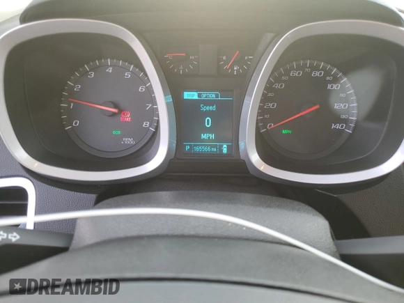 2014 Chevrolet Equinox LT with VIN 2GNALBEK3E1139219, listed as a Copart auction lot 52457165 with 165,566 mi miles and Salvage Title. Bid and sale history available at DreamBid. Image 9.