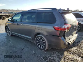 2020 Toyota Sienna XLE with VIN 5TDDZ3DC3LS237516, listed as a Copart auction lot 43732545 with 93,683 mi miles and Salvage title. Bid and sale history available at DreamBid. Image 2.