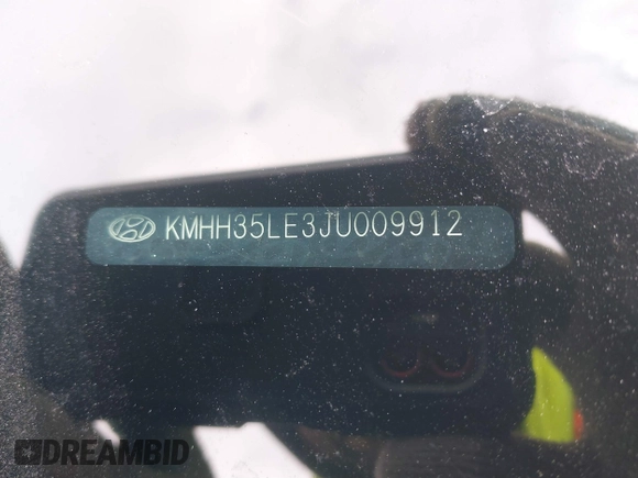 2018 Hyundai Elantra z VIN KMHH35LE3JU009912, wystawiony jako IAAI lot #41663874 z przebiegiem 143 109 mil mil oraz . Historia ofert i sprzedaży dostępna na DreamBid. Obrazek 9.
