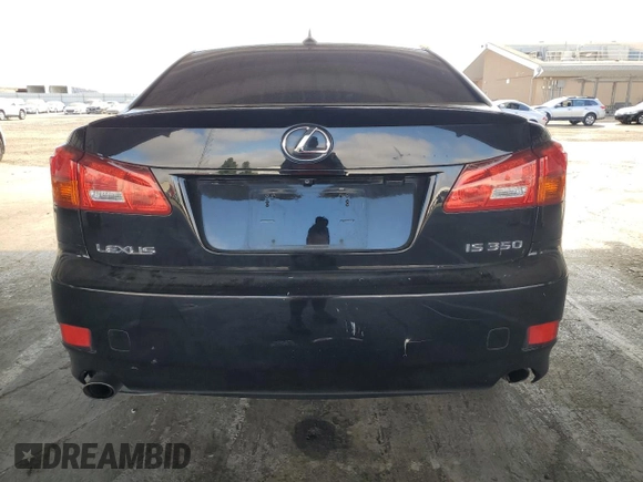 2007 Lexus IS 350 with VIN JTHBE262372012011, listed as a Copart auction lot 63814275 with 133,177 mi miles and Salvage title. Bid and sale history available at DreamBid. Image 6.