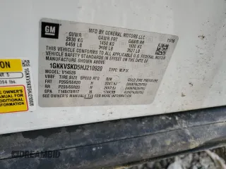 2017 GMC Acadia Limited z VIN 1GKKVSKD5HJ210920, wystawiony jako Copart lot #53955895 z przebiegiem 141 457 mil mil oraz Szkoda całkowita • Salvage title. Historia ofert i sprzedaży dostępna na DreamBid. Obrazek 13.
