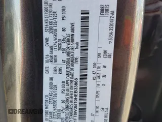 2017 Ford F-350 Platinum with VIN 1FT8W3BT0HEB33866, listed as a Copart auction lot 51691005 with 160,720 mi miles and Salvage Title. Bid and sale history available at DreamBid. Image 12.