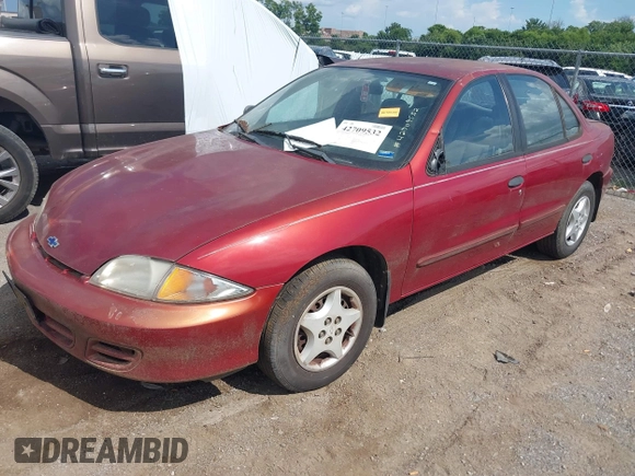 2001 Chevrolet Cavalier with VIN 1G1JC524017101856, listed as a IAAI auction lot 42709532 with 89,699 mi miles and . Bid and sale history available at DreamBid. Image 2.
