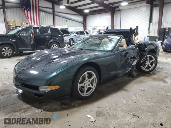 2000 Chevrolet Corvette with VIN 1G1YY32GXY5115199, listed as a Copart auction lot 76101994 with 44,053 mi miles and Salvage Title. Bid and sale history available at carsss.com. Image 1.