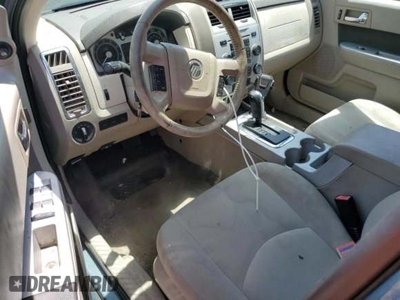 2010 Mercury Mariner with VIN 4M2CN8B7XAKJ03580, listed as a Copart auction lot 57269525 with 265,789 mi miles and Salvage title. Bid and sale history available at DreamBid. Image 8.