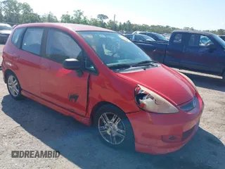 2007 Honda Fit Sport with VIN JHMGD38657S014356, listed as a IAAI auction lot 41942268 with 198,852 mi miles. Bid and sale history available at carsss.com. Image 1.