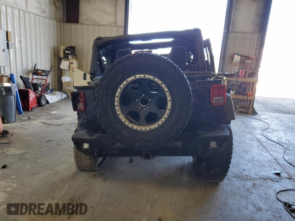 2011 Jeep Wrangler Unlimited Sport with VIN 1J4BA3H1XBL514681, listed as a Copart auction lot 49773154 with 0 mi miles and Salvage Title. Bid and sale history available at carsss.com. Image 6.