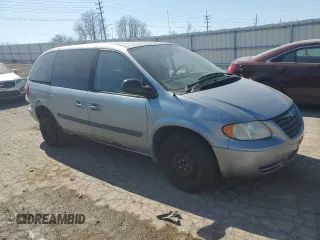 2006 Chrysler Town & Country SWB with VIN 1A4GP45R06B748604, listed as a Copart auction lot 48753575 with 184,256 mi miles and Salvage Title. Bid and sale history available at carsss.com. Image 4.