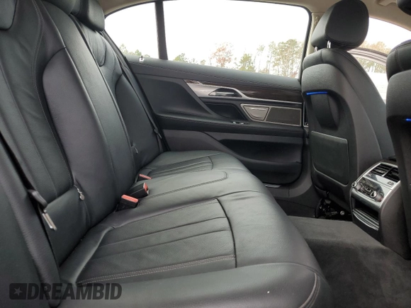 2018 BMW 7 Series 740e xDrive iPerformance with VIN WBA7J2C53JG938434, listed as a Copart auction lot 85508014 with 69,183 mi miles and Salvage Title. Bid and sale history available at carsss.com. Image 10.