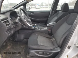 2020 Nissan LEAF SV Plus with VIN 1N4BZ1CP6LC301328, listed as a Copart auction lot 46263255 with 23,034 mi miles and Salvage Title. Bid and sale history available at DreamBid. Image 7.