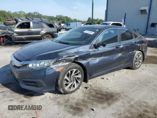 2016 Honda Civic Sedan EX with VIN 19XFC2F75GE026631, listed as a Copart auction lot 54160485 with 86,965 mi miles and Salvage Title. Bid and sale history available at carsss.com. Image 1.