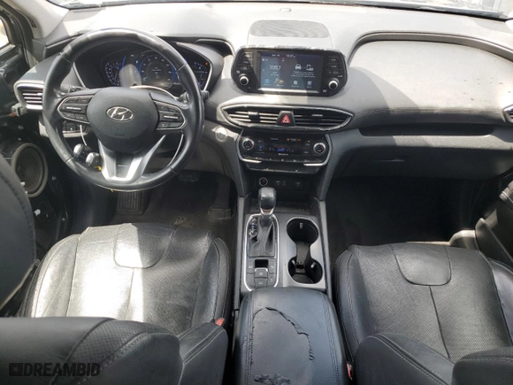 2019 Hyundai Santa Fe Limited with VIN 5NMS53AA2KH133896, listed as a Copart auction lot 51812595 with 122,601 mi miles and Salvage Title. Bid and sale history available at carsss.com. Image 8.