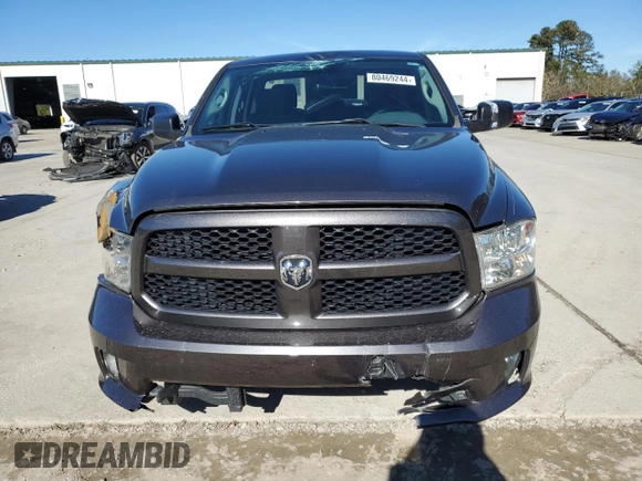 2019 Ram 1500 Classic Tradesman with VIN 1C6RR6FT7KS702106, listed as a Copart auction lot 80469244 with 64,971 mi miles and Salvage Title. Bid and sale history available at carsss.com. Image 5.