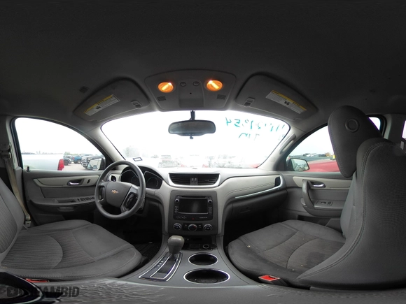 2015 Chevrolet Traverse LS with VIN 1GNKRFKD9FJ306769, listed as a IAAI auction lot 41927354 with 1 mi miles. Bid and sale history available at carsss.com. Image 17.