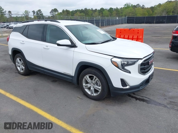 2018 GMC Terrain SLE with VIN 3GKALMEV3JL390785, listed as a IAAI auction lot 41918952 with 80,860 mi miles and . Bid and sale history available at carsss.com. Image 1.