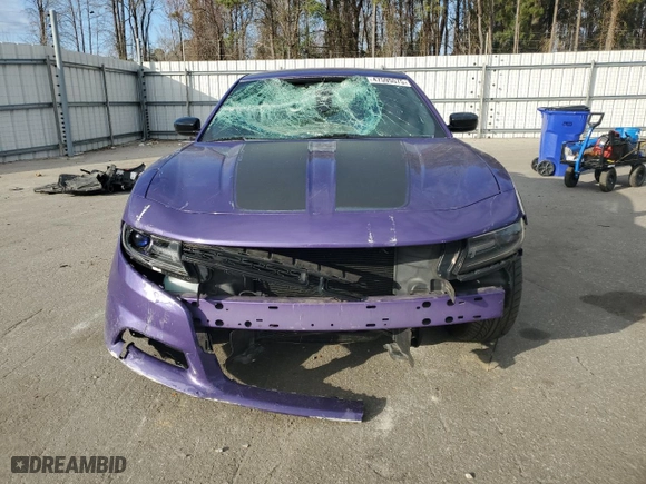 2016 Dodge Charger SXT with VIN 2C3CDXHG7GH163539, listed as a Copart auction lot 47595575 with 60,243 mi miles and Salvage Title. Bid and sale history available at carsss.com. Image 5.