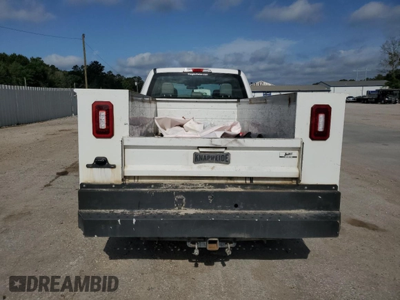 2019 Ford F-250 XL with VIN 1FD7W2A67KEF85513, listed as a Copart auction lot 59395015 with 117,821 mi miles and Salvage title. Bid and sale history available at DreamBid. Image 6.