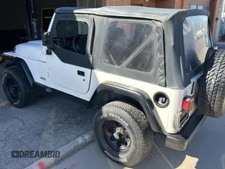 1999 Jeep Wrangler SE with VIN 1J4FY29P0XP413546, listed as a Copart auction lot 50640345 with 79,759 mi miles and Clean Title. Bid and sale history available at carsss.com. Image 3.