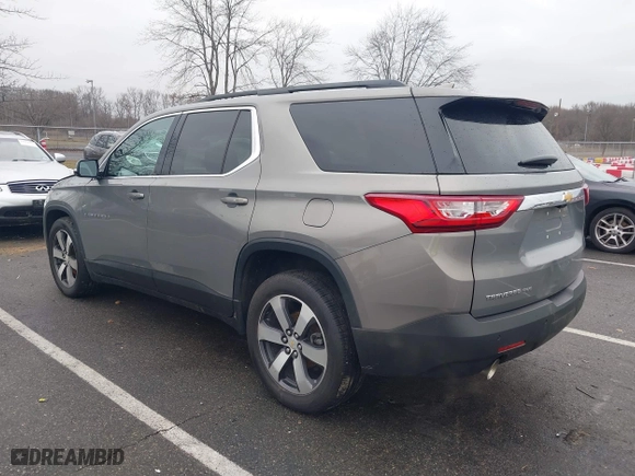 2019 Chevrolet Traverse LT Leather with VIN 1GNEVHKW1KJ155412, listed as a IAAI auction lot 41136467 with 63,332 mi miles. Bid and sale history available at carsss.com. Image 3.