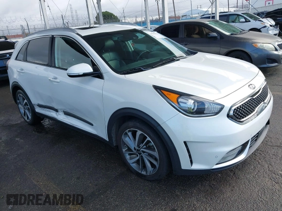 2019 Kia Niro Touring with VIN KNDCE3LC6K5336361, listed as a IAAI auction lot 41592273 with 86,286 mi miles. Bid and sale history available at carsss.com. Image 1.